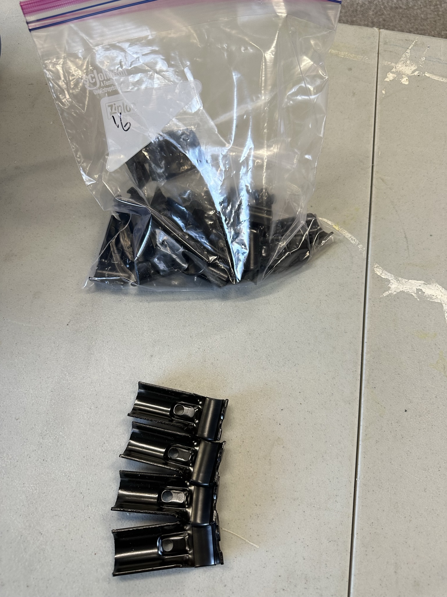 $25 - 8 connectors in total for 3/4" EMT.  Also have friction bands in bag. New, never used